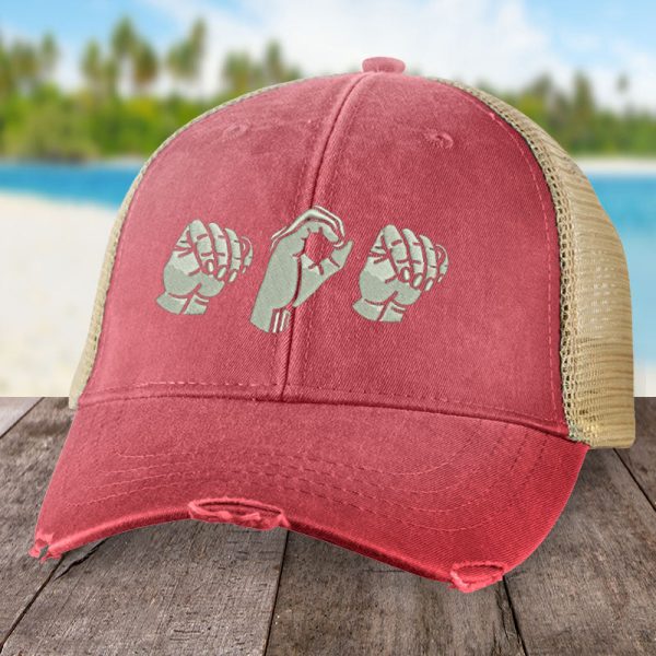 Sign Language Mom Hat Online now - Image 5