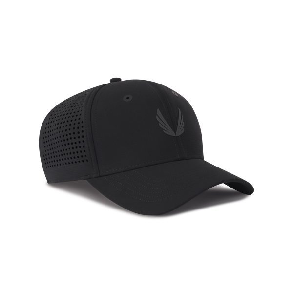 0818. Tetra-Lite® Sport Cap - Black Black  Wings  Online now - Image 2