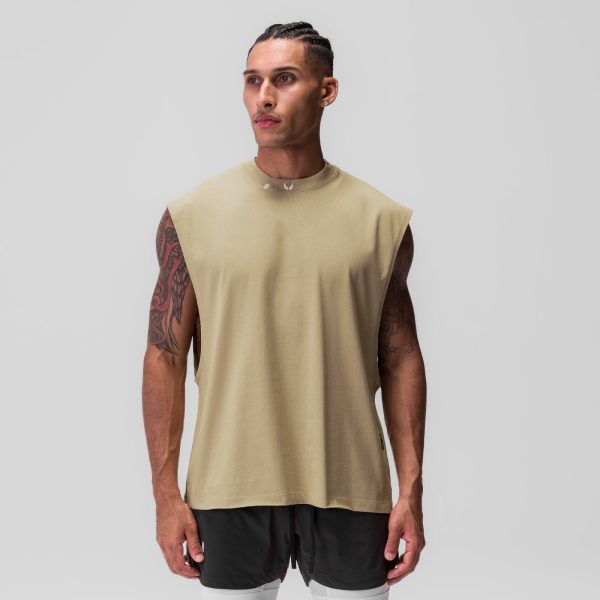 0845. Tech Essential™ Rocker Cutoff - Khaki Cheap - Image 2