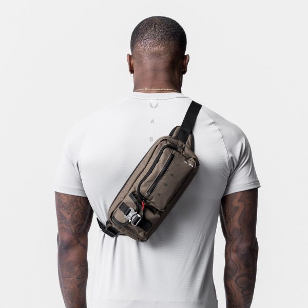 0703. Cordura® Tech Crossbody Pack - Deep Taupe Sale - Image 2