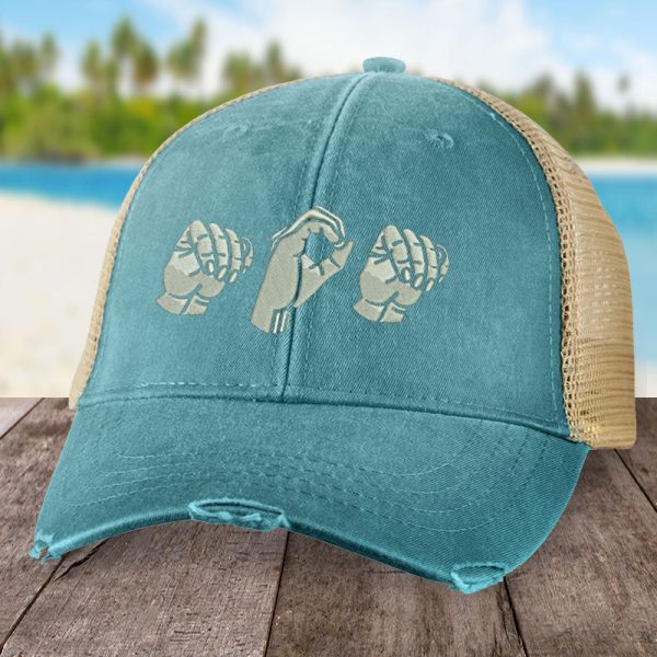 Sign Language Mom Hat Online now