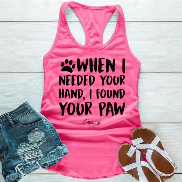 When I needed your hand, I found your paw Online Sale - Image 4