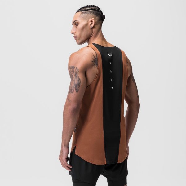 0808. Supima® Vented Tank - Rust Discount - Image 3