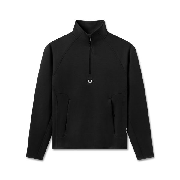 1021. Dri-Core™ Quarter Zip - Black For Cheap