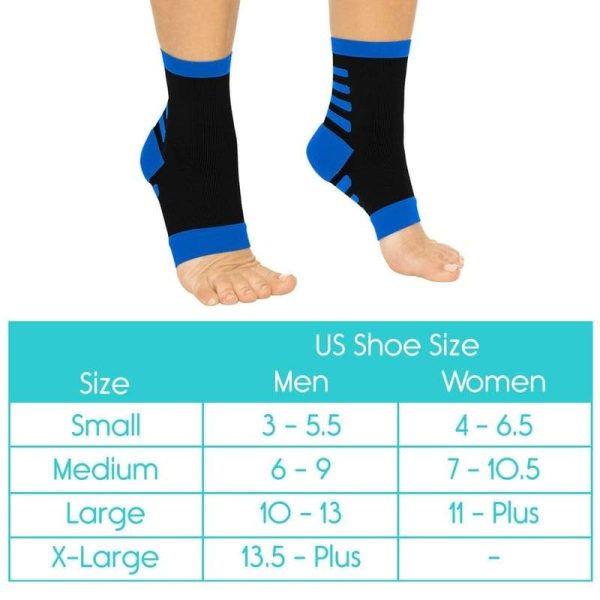 Ankle Compression Socks (2 Pair) For Cheap - Image 4