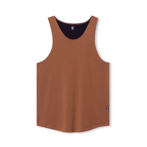0808. Supima® Vented Tank - Rust Discount