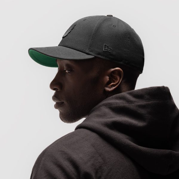 New Era® 59Fifty® Low Profile Hat - Black Black  Wings  Online - Image 4