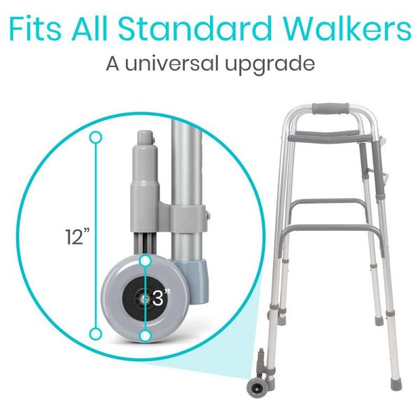 Walker Wheels with Brakes Cheap - Image 5