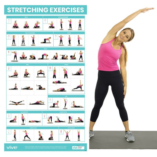 Stretching Workout Poster on Sale