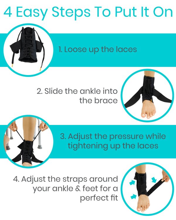 Laced Ankle Brace Online now - Image 5