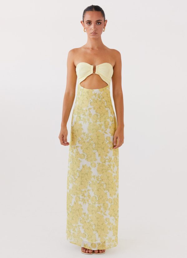 Tropicana Maxi Dress - Daffodil Online now - Image 5