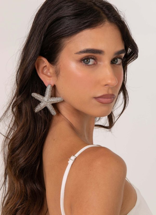 Geneve Starfish Earring - Silver Fashion